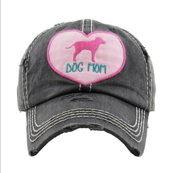 Accessories - Vintage Style Dog 🐶 Mom Baseball Cap